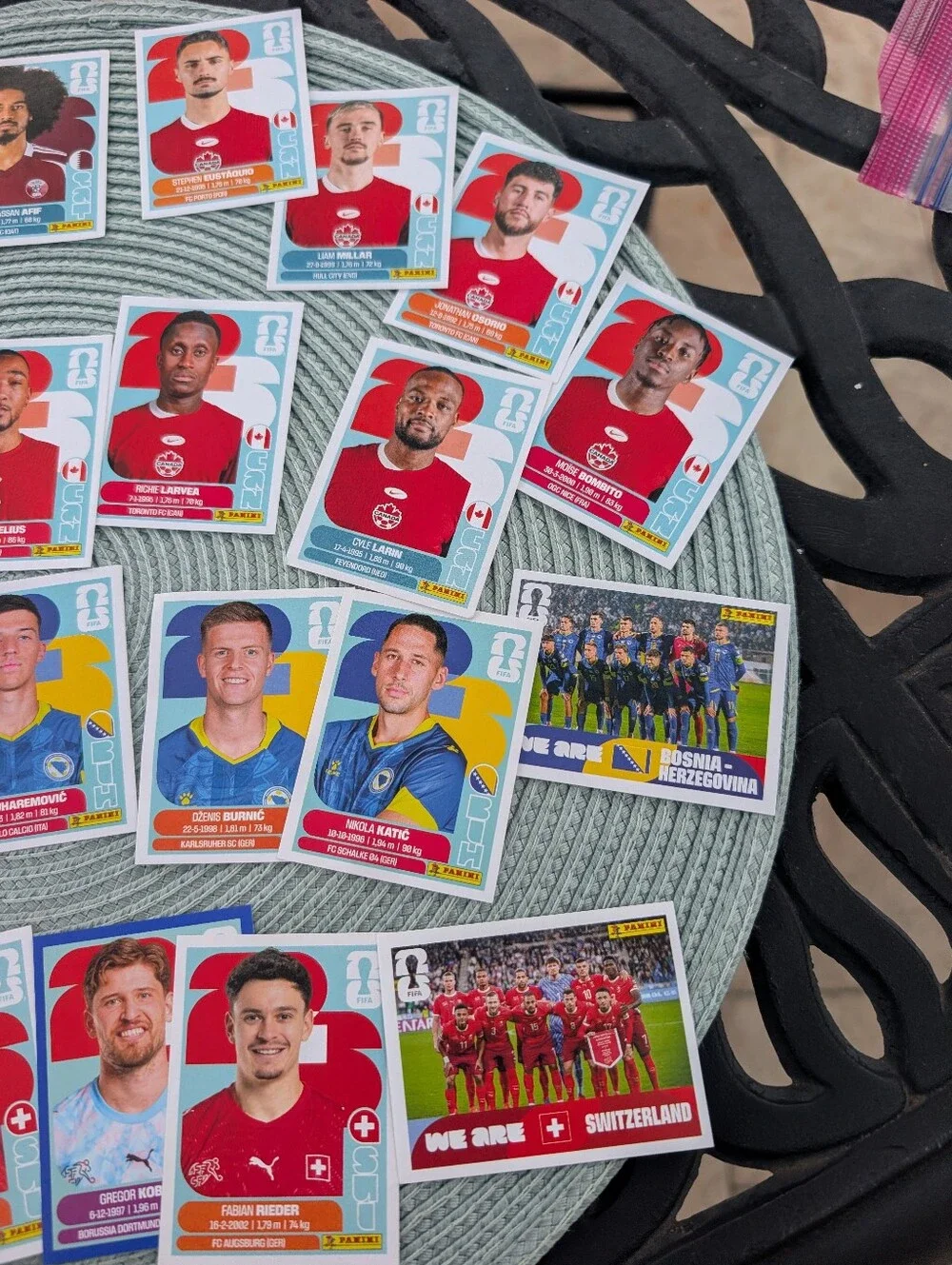 Panini World Cup 2026 Soccer Stickers Group B, Can, BIH, QAT, SUI, Lot  Stickers - Picture 2 of 4